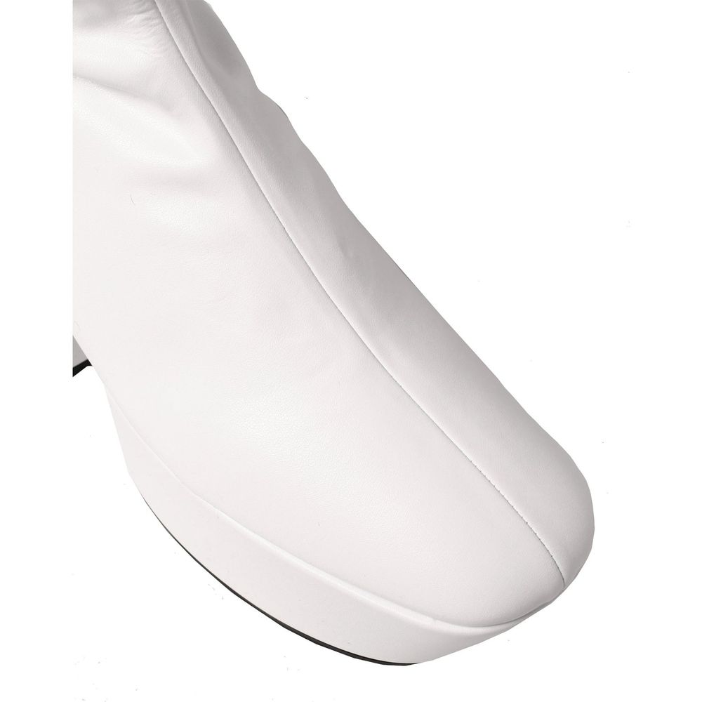 Prada White Polyethylene Boots-4