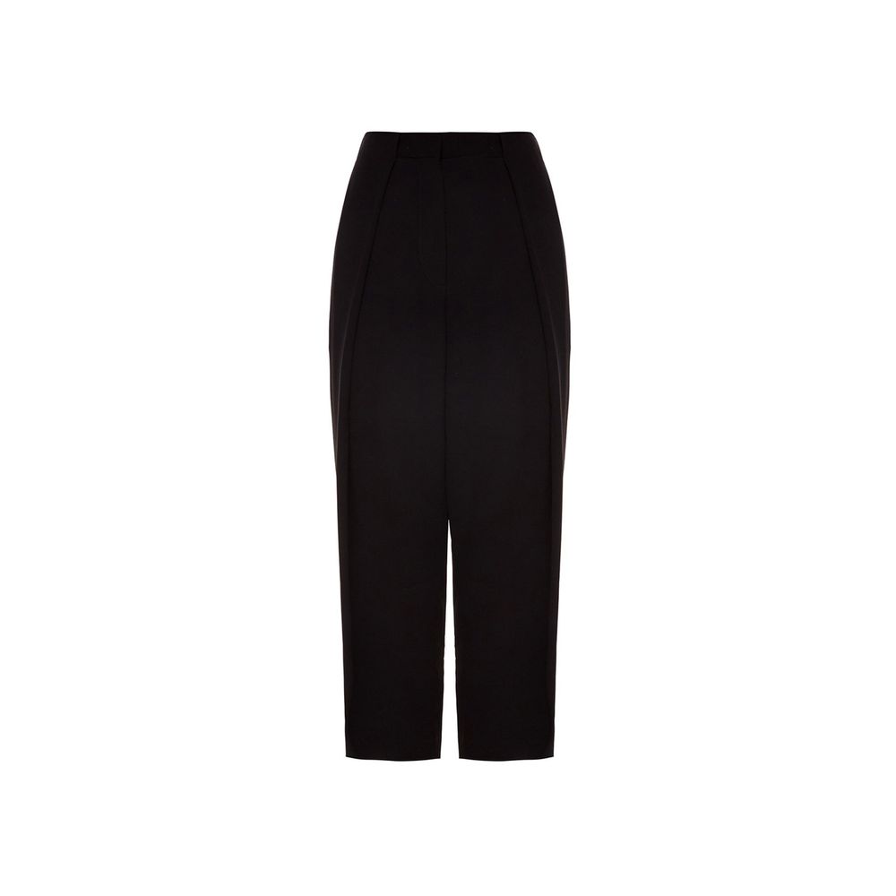 Balmain Black viscose leisure trousers