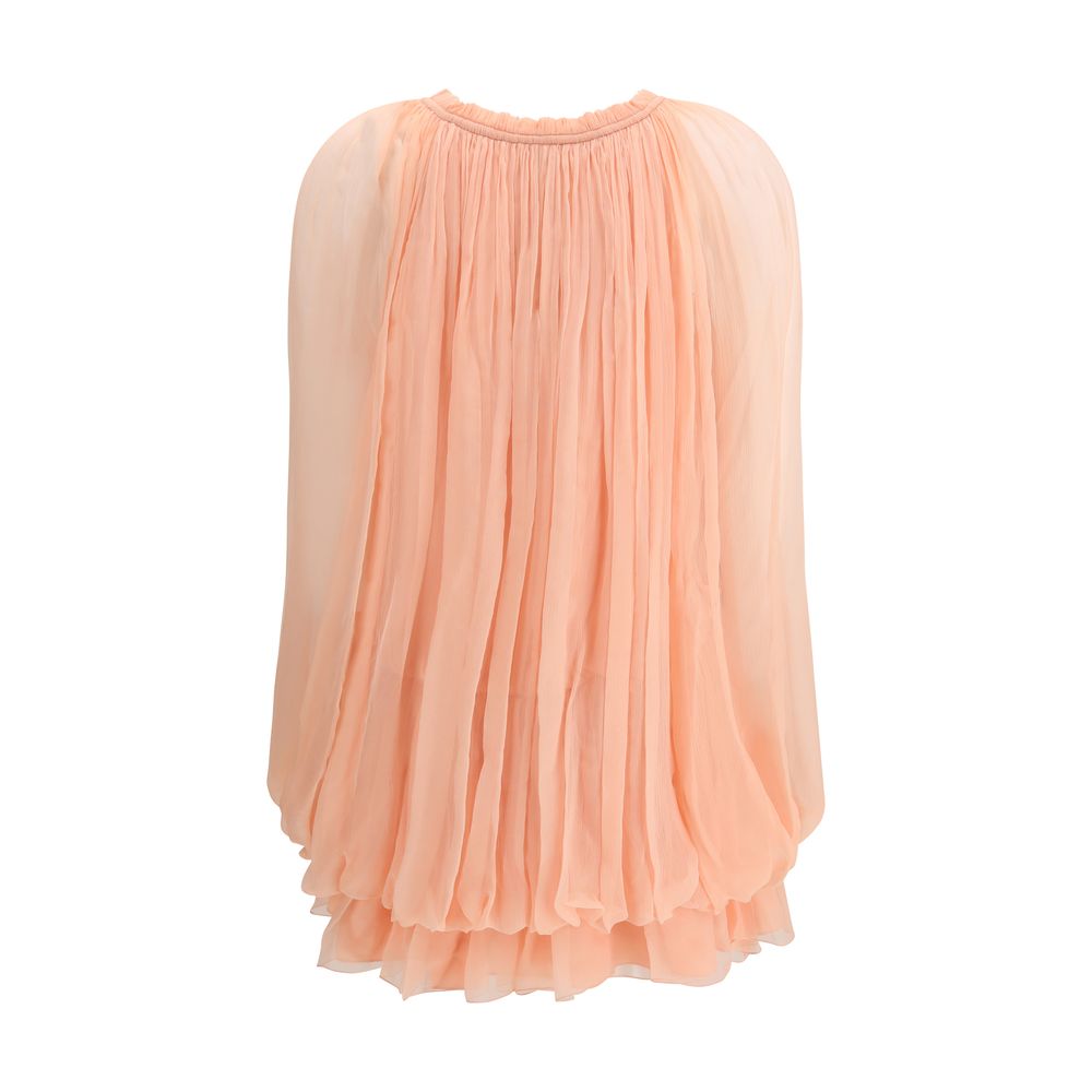 Chloé Mehrfarbiges Seiden-Freizeitkleid-2