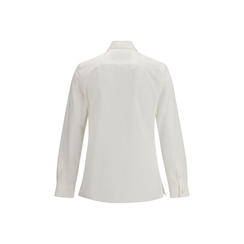 Valentino White Cotton Shirt-2
