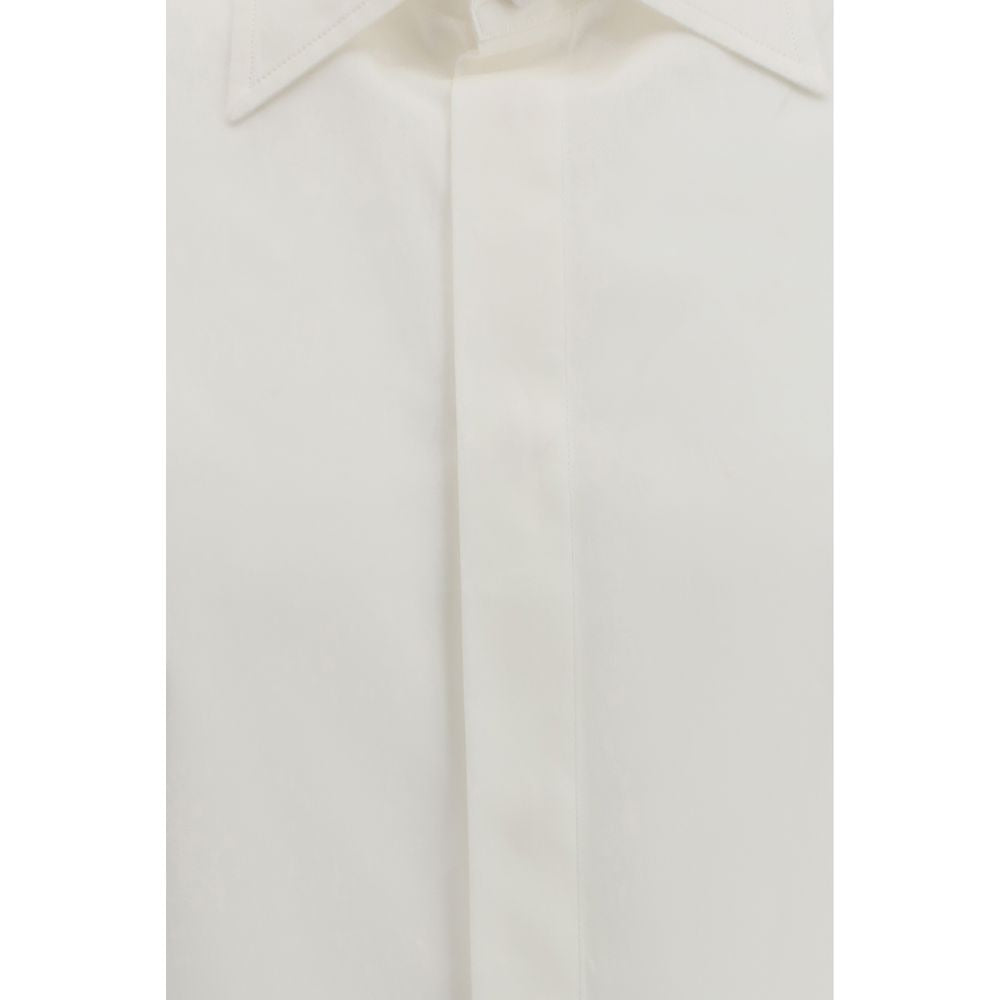 Valentino White Cotton Shirt-3