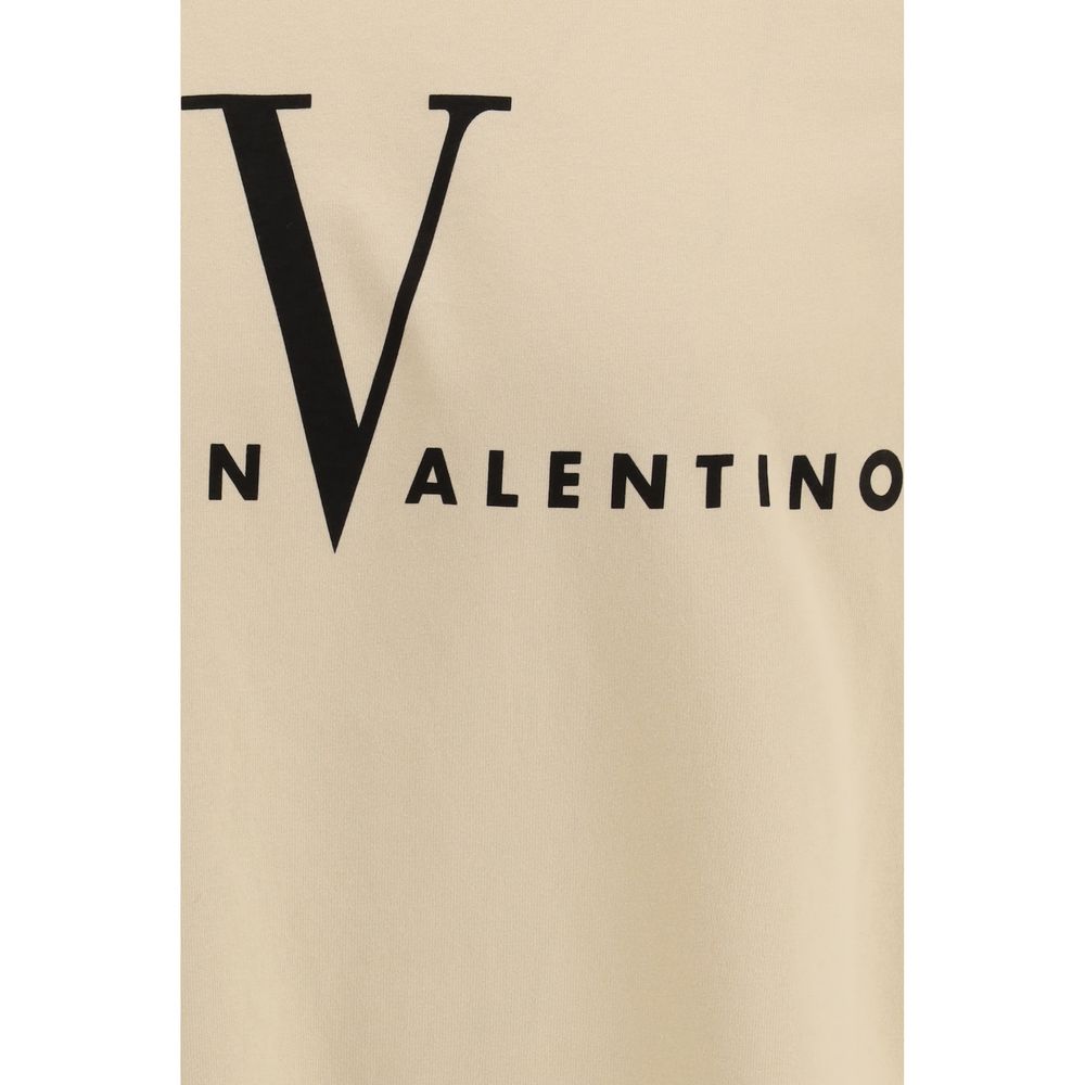Valentino Beiges Baumwoll-T-Shirt-3