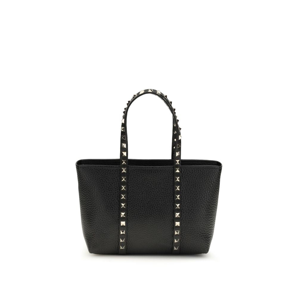 Valentino Garavani Black Bos Taurus Calfskin Shoulder Bag-1
