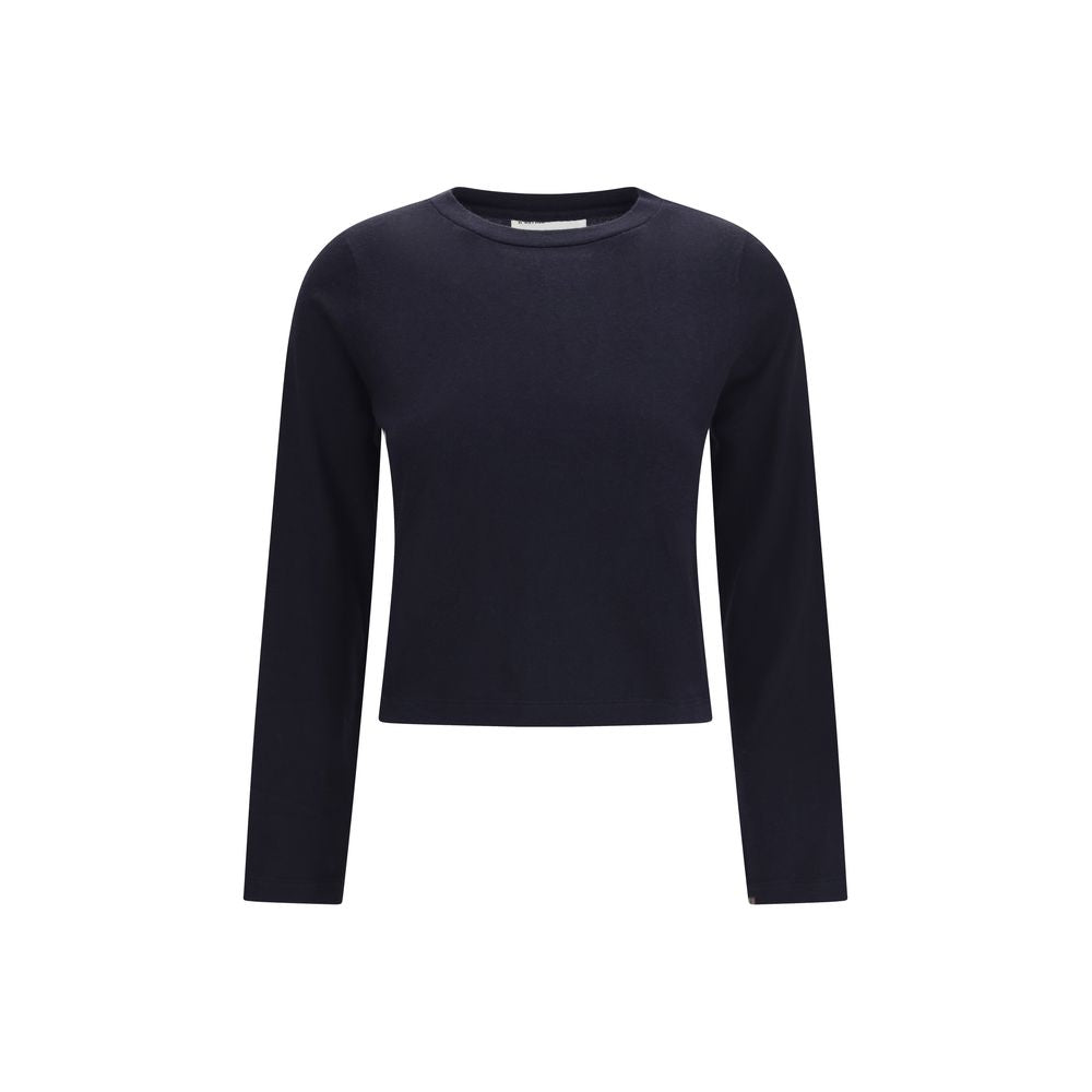 Extreme Cashmere Blaues Baumwoll-Sportswear-Oberteil