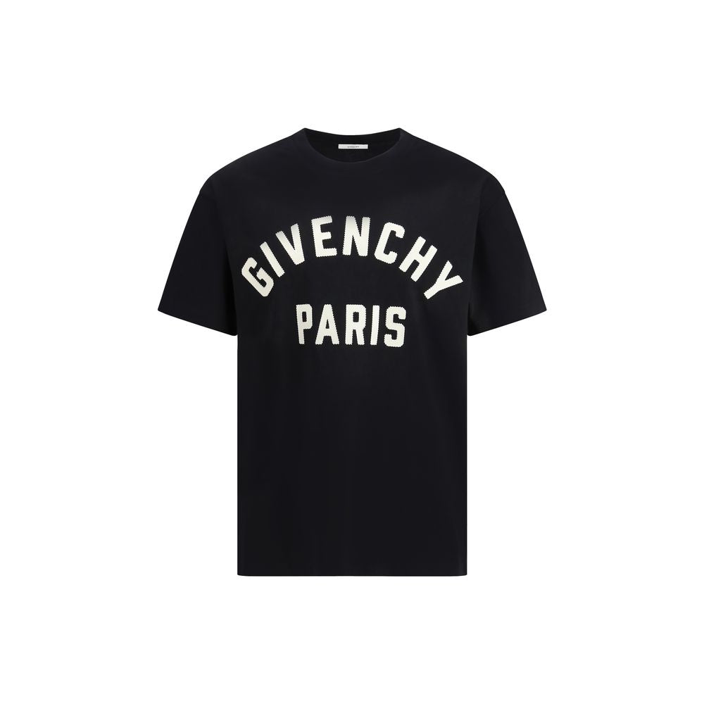 Givenchy Schwarzes Baumwoll-T-Shirt