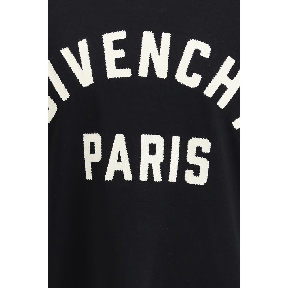 Givenchy Schwarzes Baumwoll-T-Shirt-3