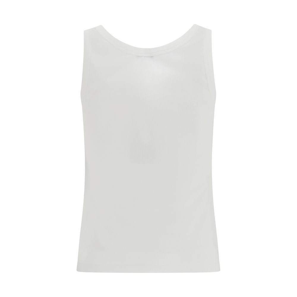 Versace Weiße Baumwoll-Tanktops-2
