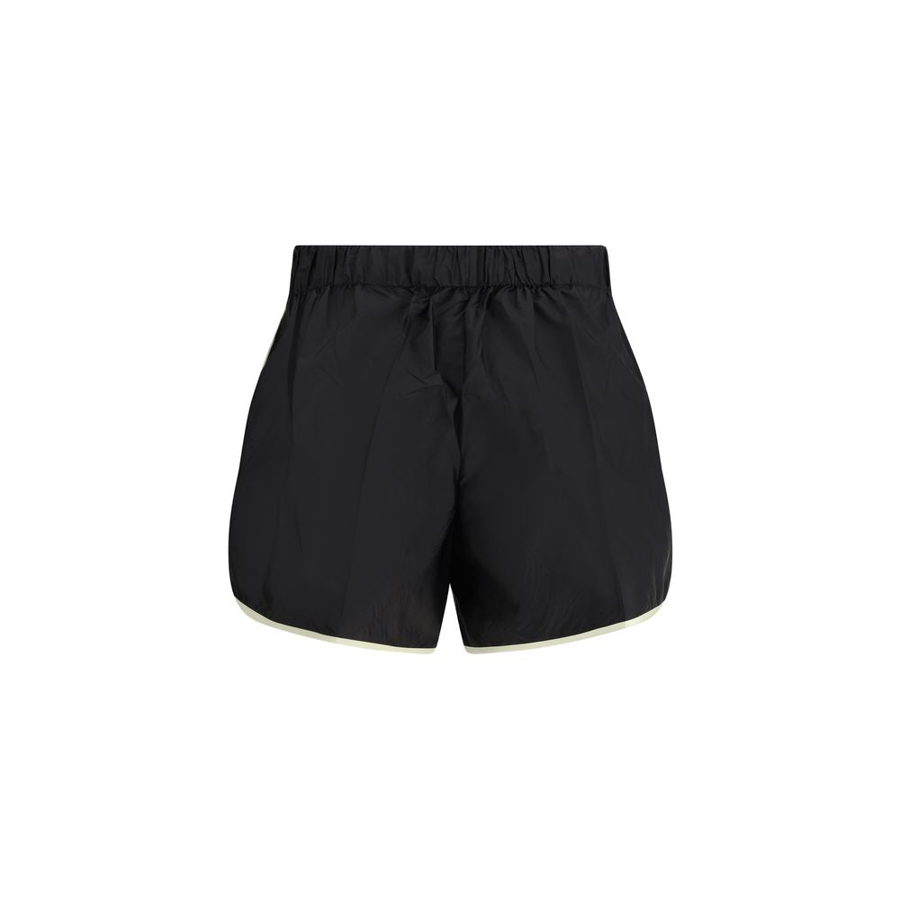 Prada Schwarze Bermuda-Shorts aus recyceltem Polyamid-2