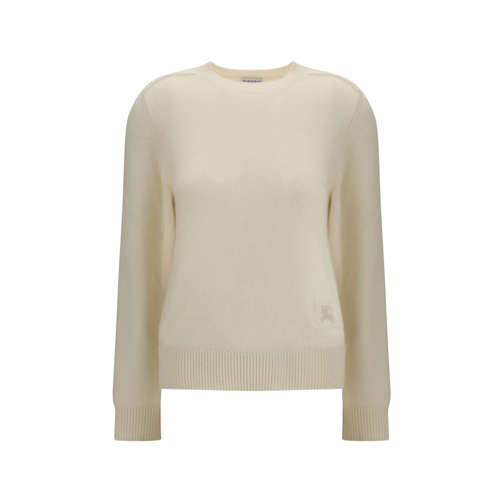 Burberry Beiger Kaschmirpullover-1