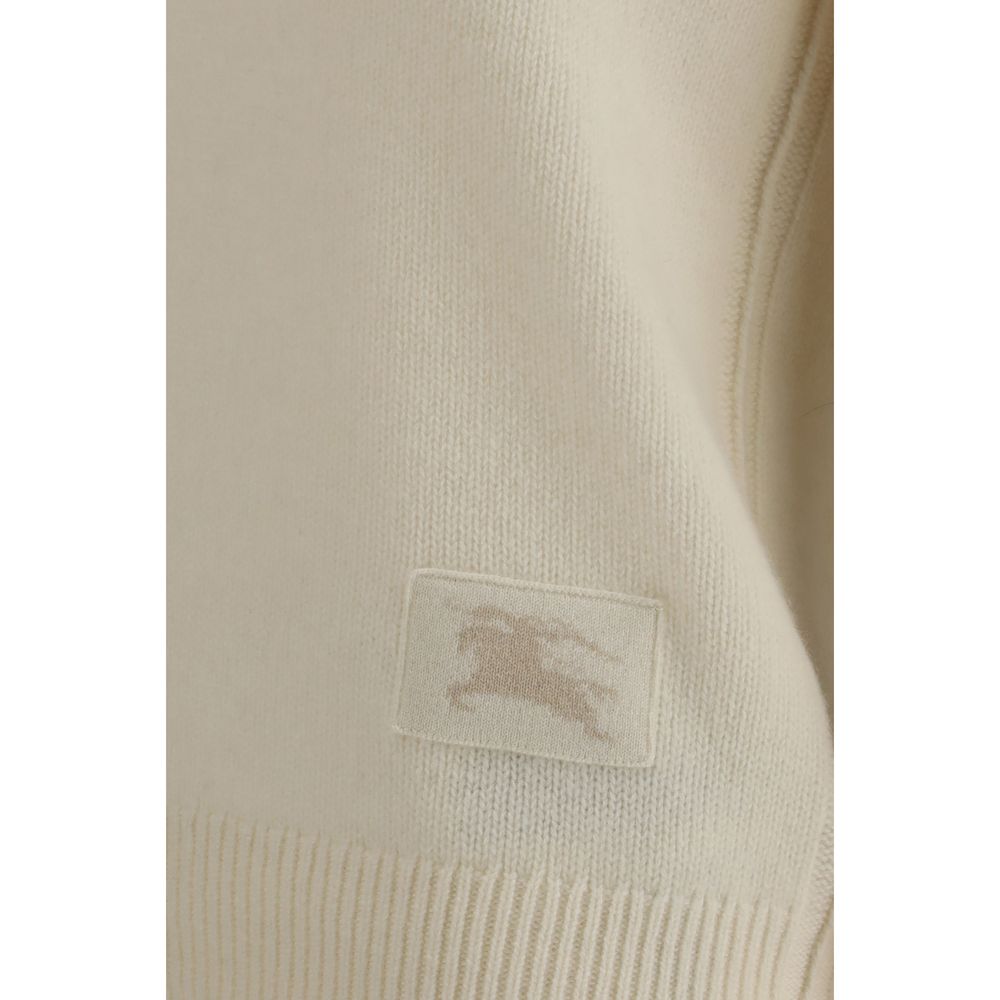 Burberry Beiger Kaschmirpullover-3