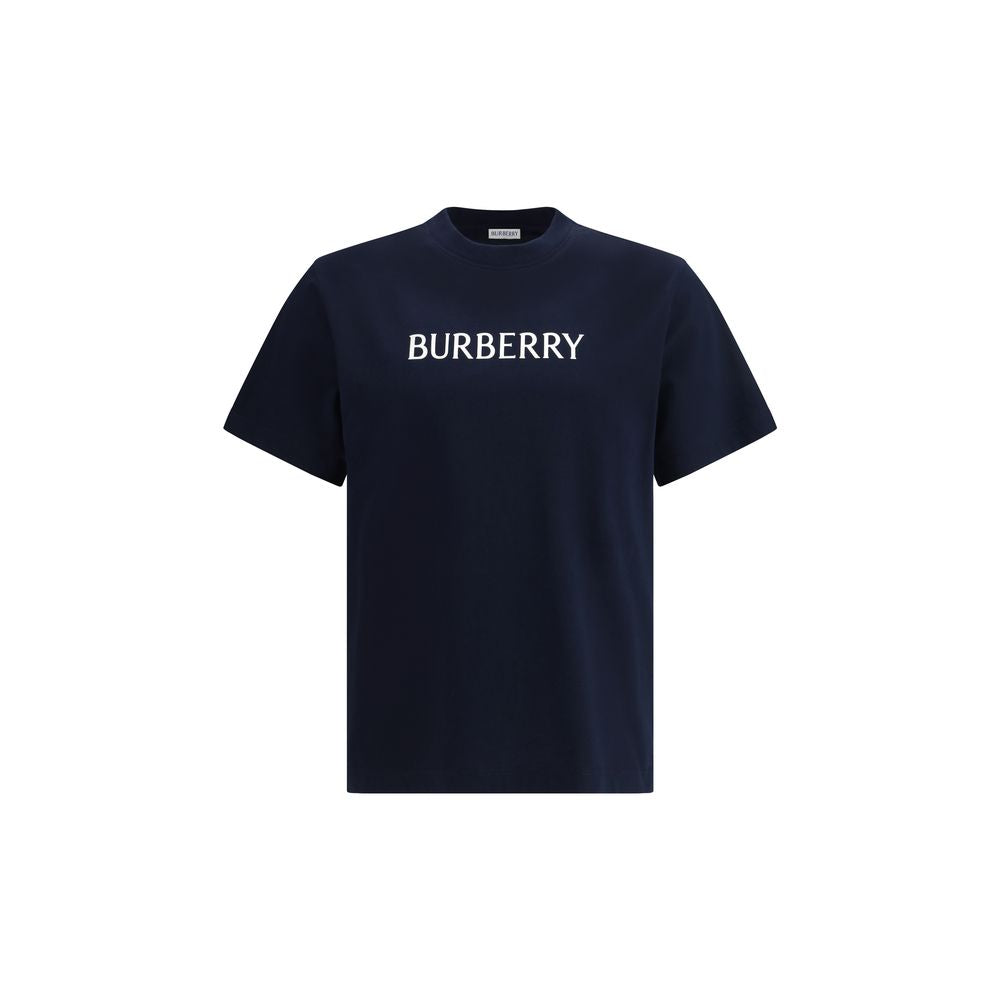 Burberry Blue Cotton T-Shirt-1
