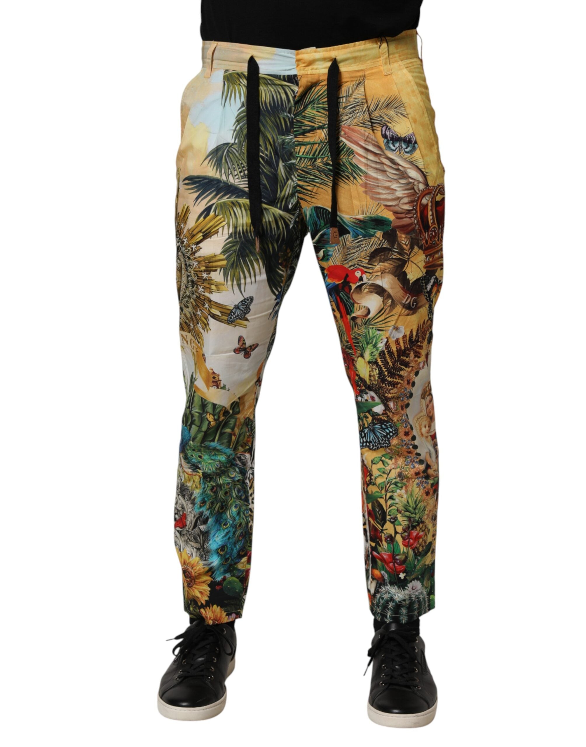 Dolce & Gabbana Multicolor Tropical King Lounge Pants