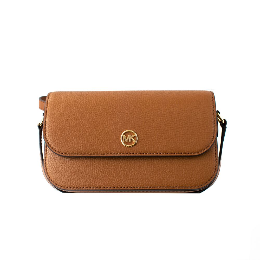 Michael Kors Braune Leder Umhängetasche-1