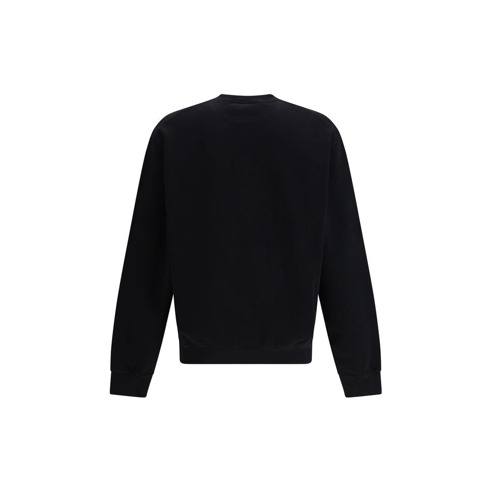 Dsquared² Schwarzer Baumwoll-Sweatshirt-2
