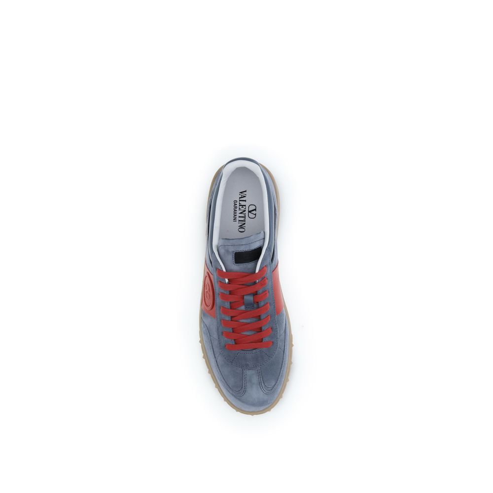 Valentino Garavani Multicolor Calf Leather Bos Taurus Low Top Sneakers-4