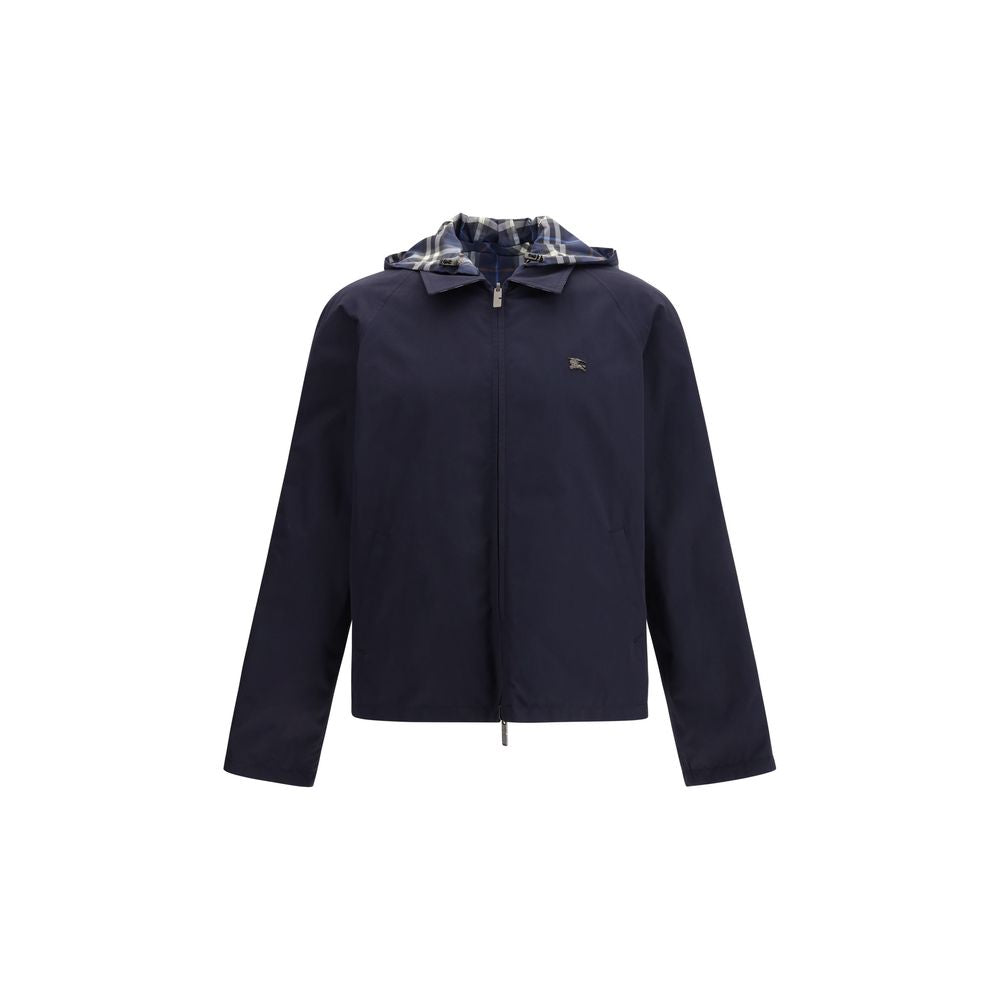 Burberry Blue Polyester Raincoat-1