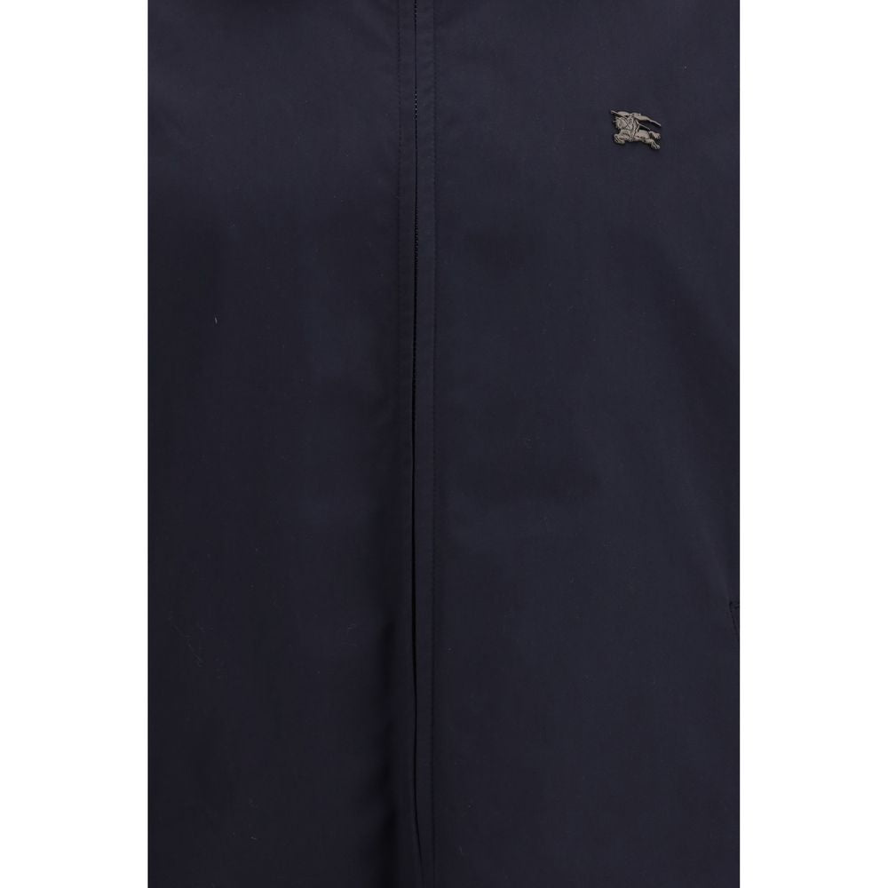 Burberry Blue Polyester Raincoat-5