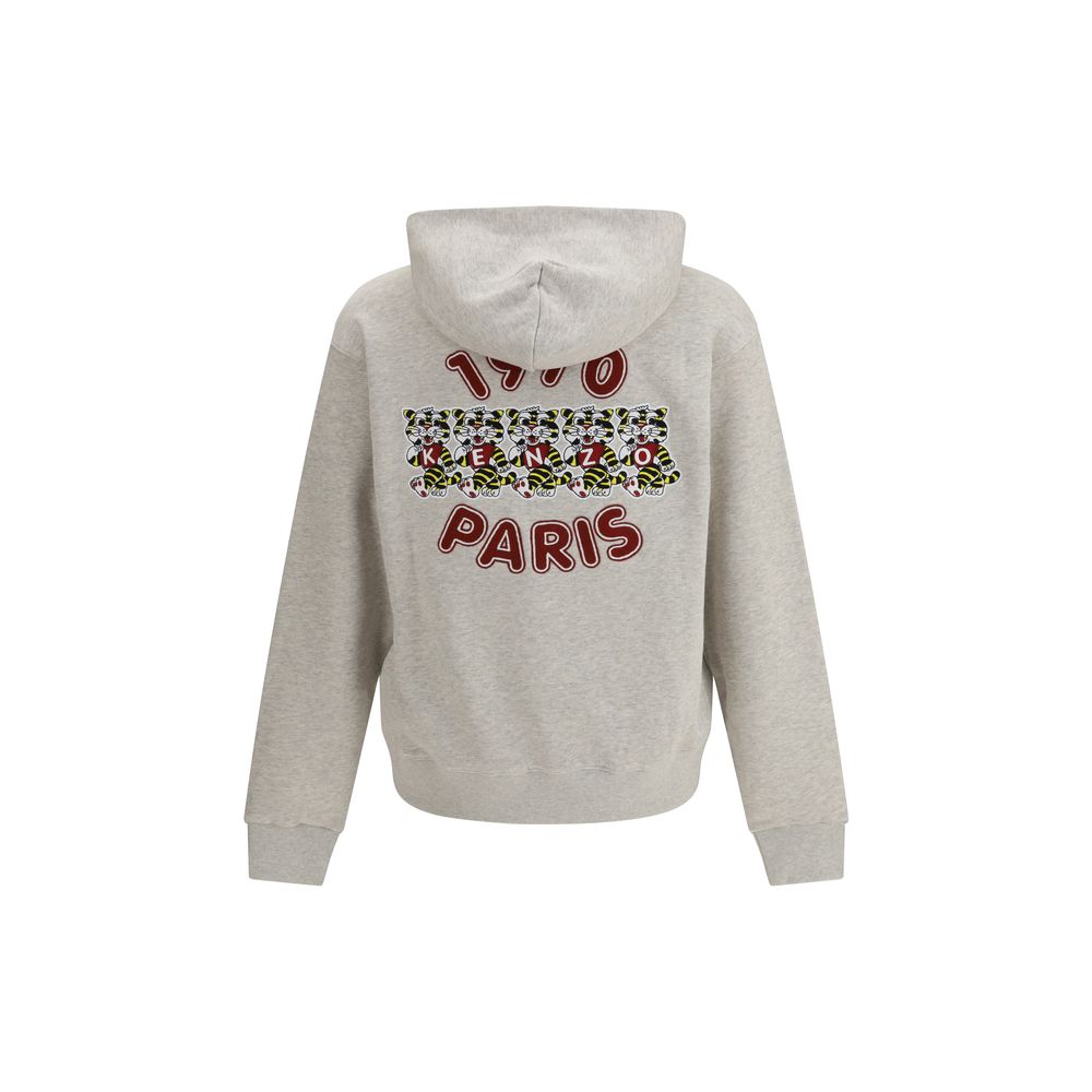 Kenzo Grey Cotton Sweatshirt-2
