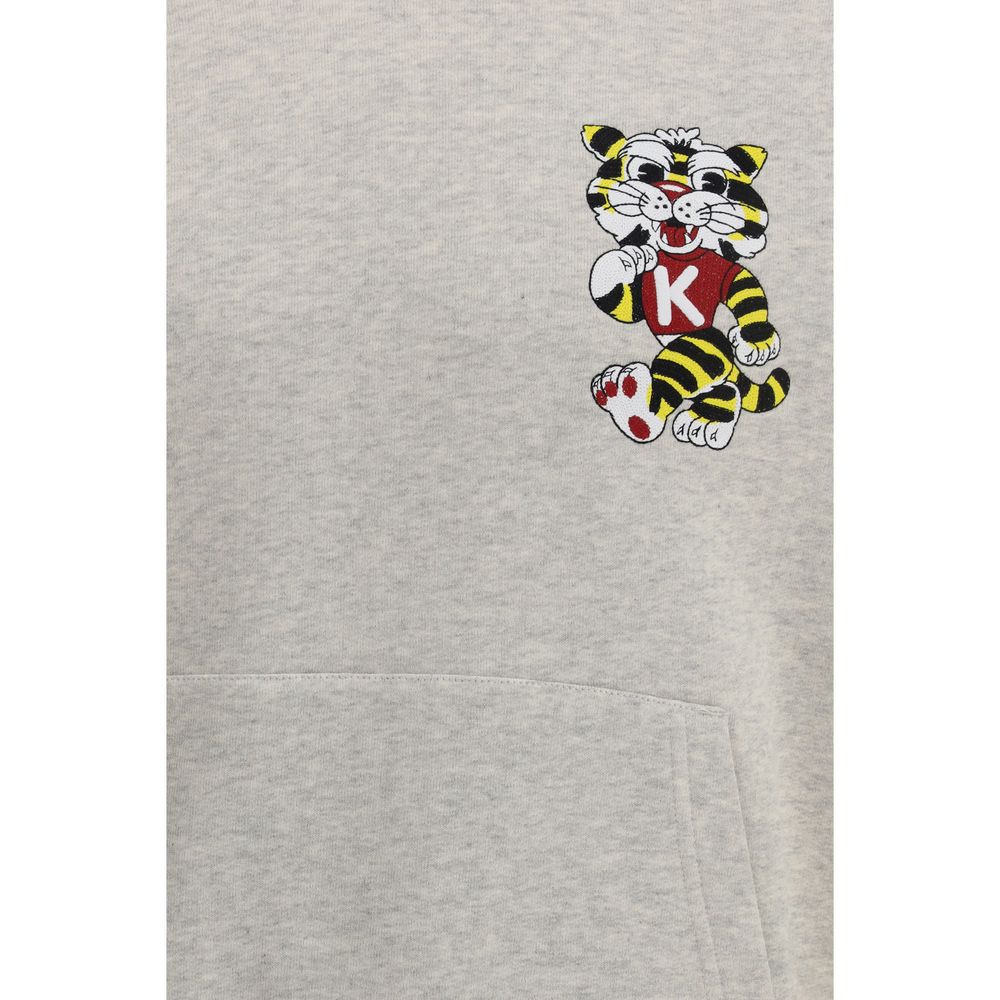 Kenzo Grey Cotton Sweatshirt-3