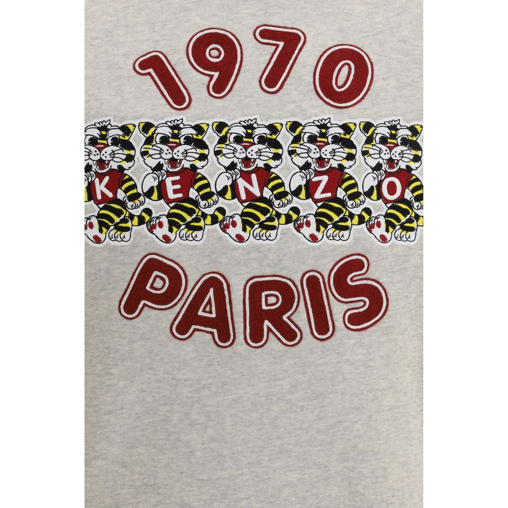 Kenzo Grey Cotton Sweatshirt-3
