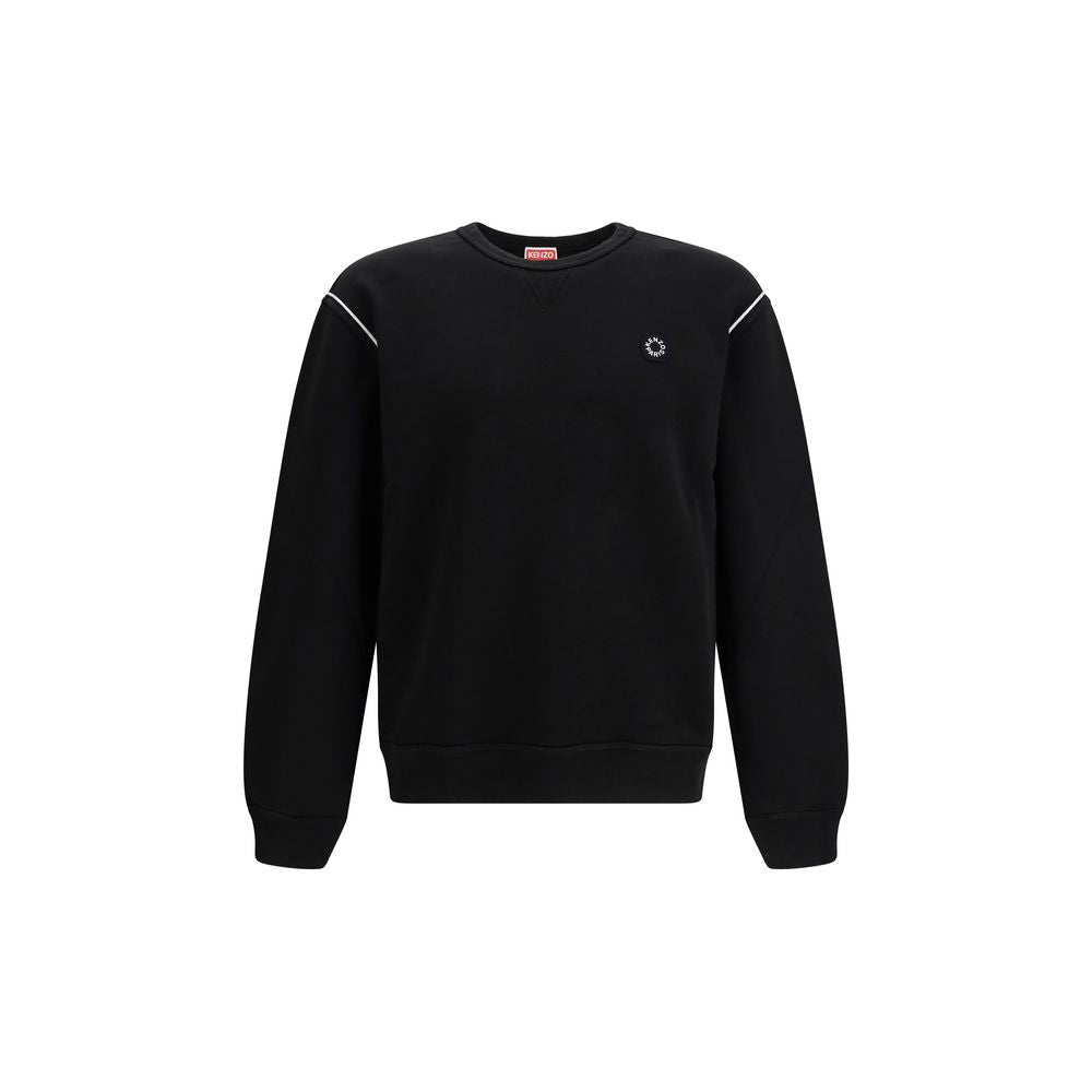 Kenzo Black Cotton Sweatshirt-1