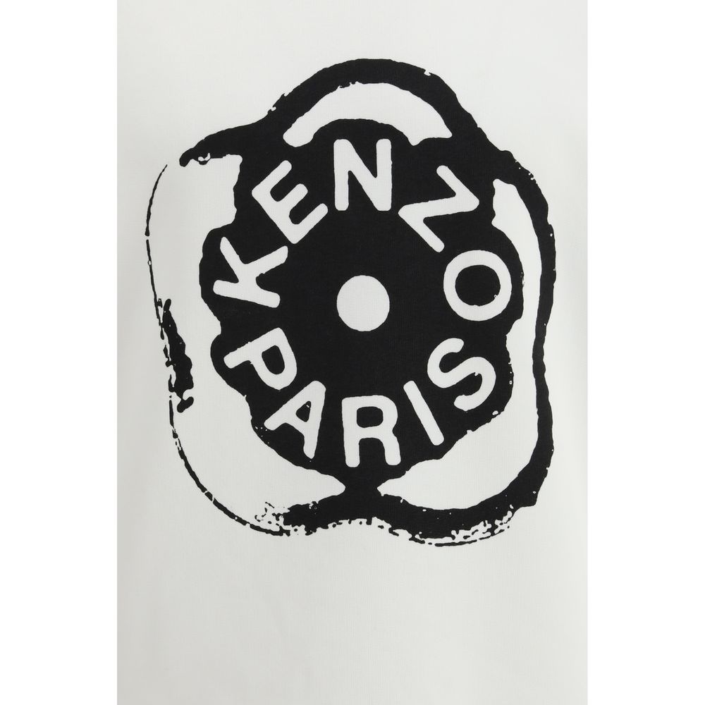 Kenzo White Cotton Sweatshirt-3