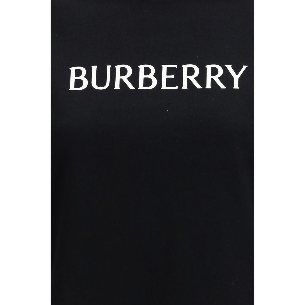 Burberry Black Cotton T-Shirt-3
