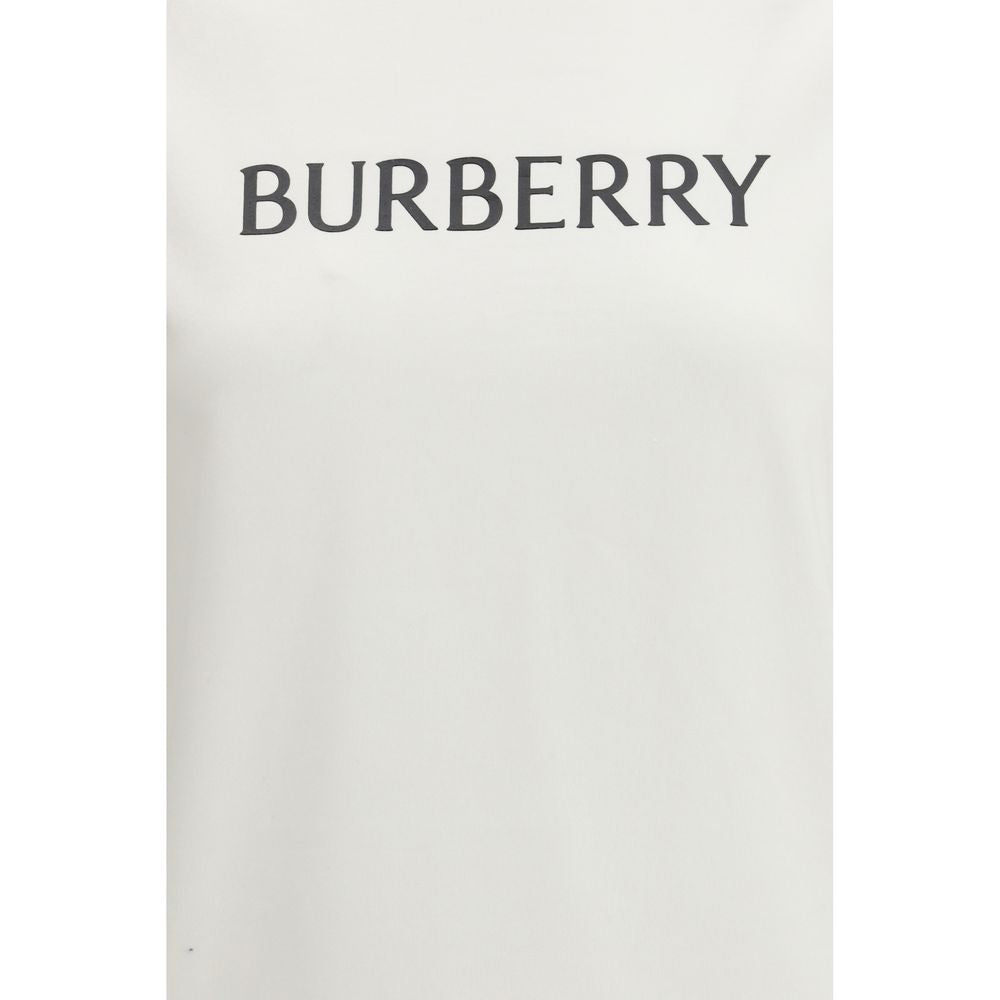Burberry Weißes Baumwoll-T-Shirt-3