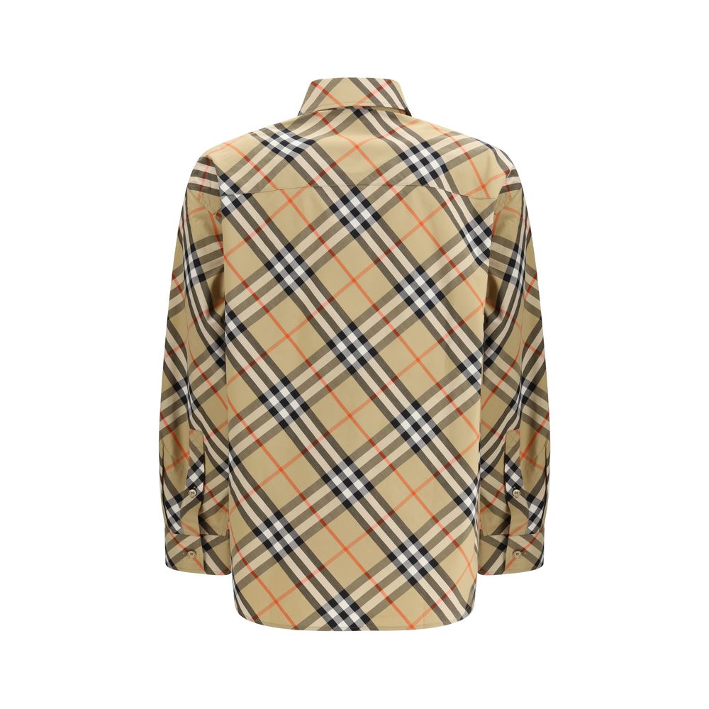 Burberry Multicolor Patterned Cotton Shirt-2