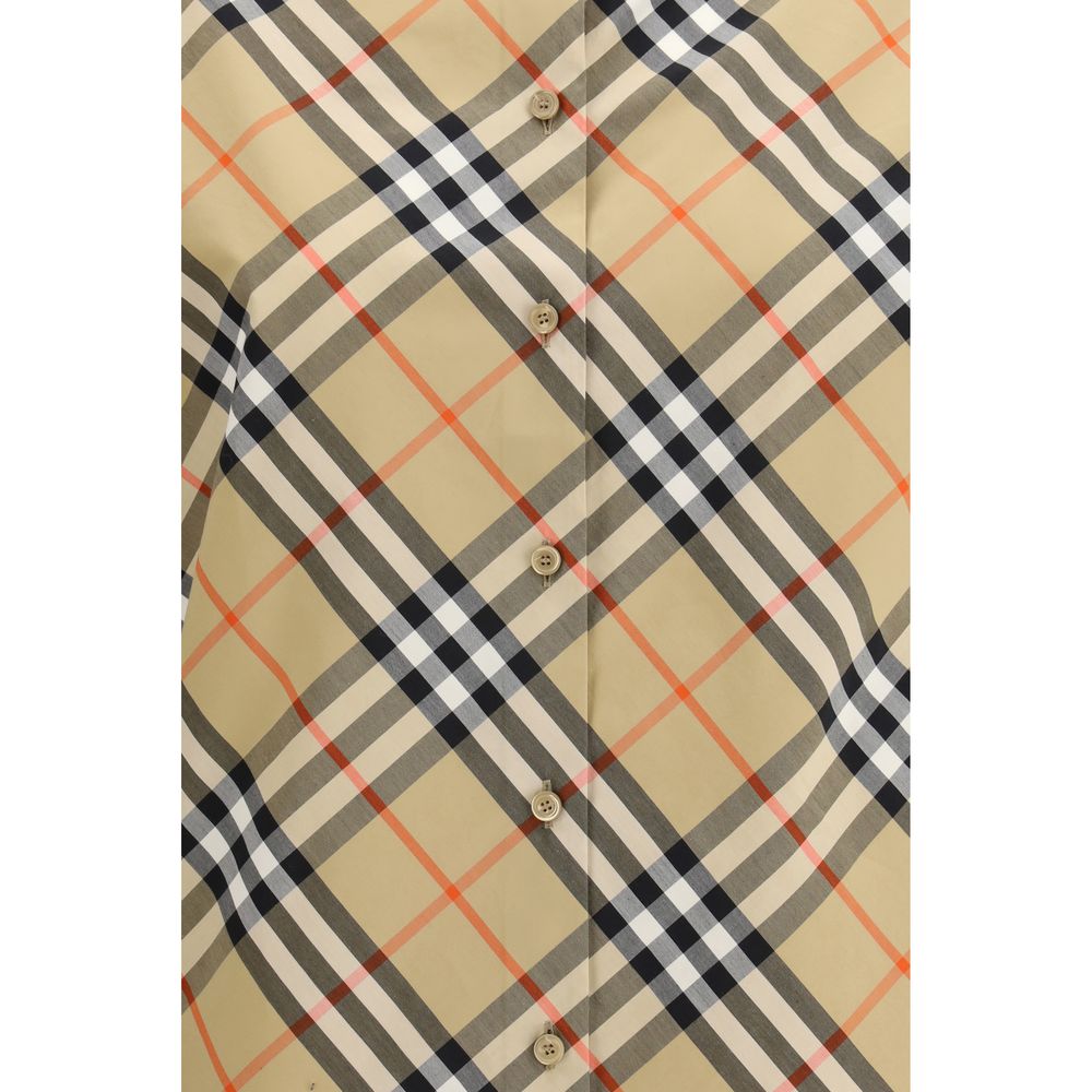 Burberry Multicolor Patterned Cotton Shirt-3