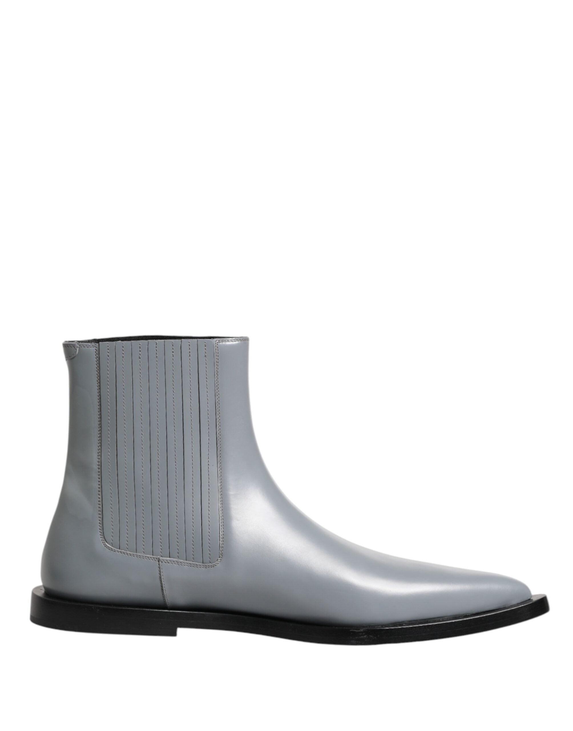 Dolce & Gabbana Hellgraue Chelsea Ankle Boots-1