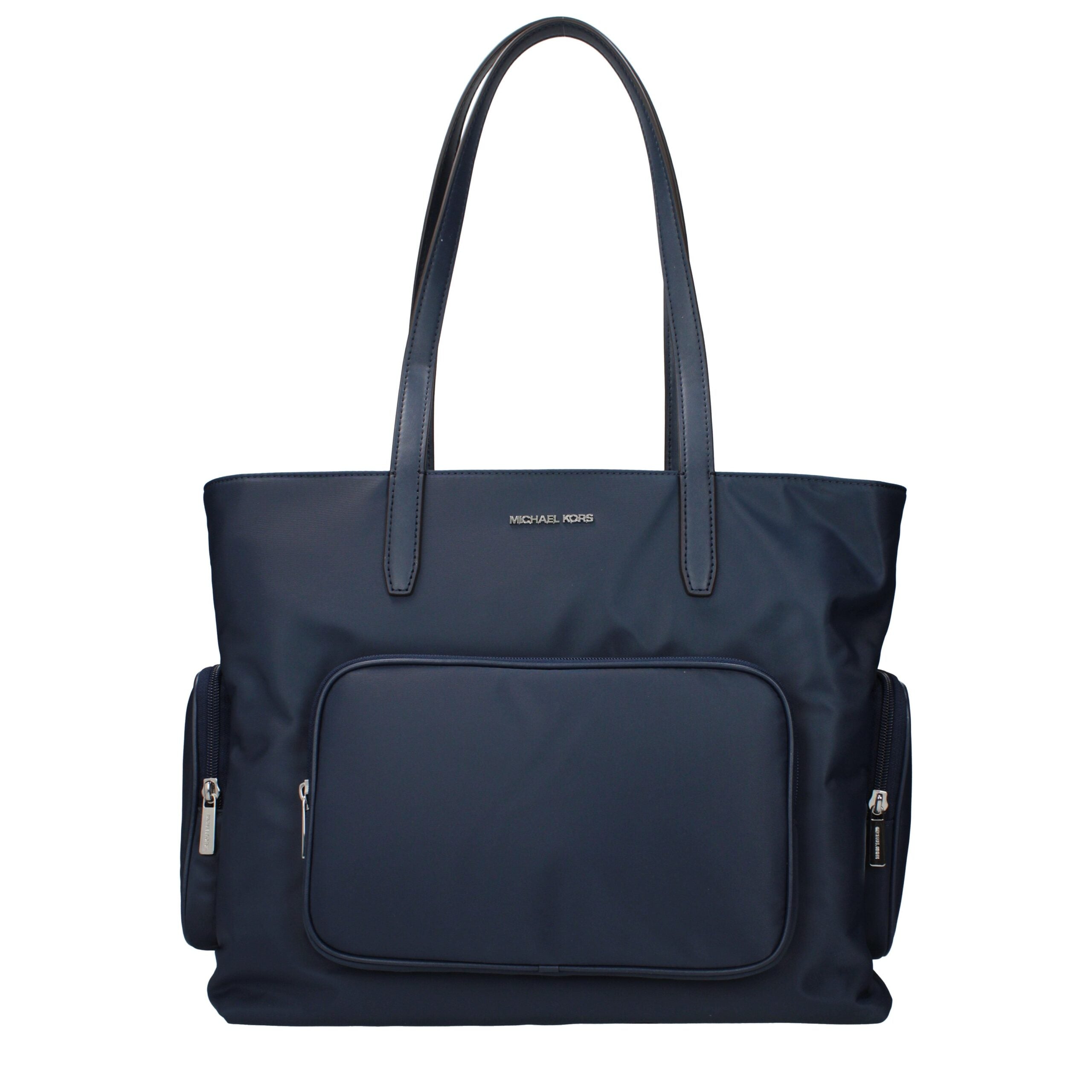 Michael Kors Blaue Stoff-Umhängetasche-1