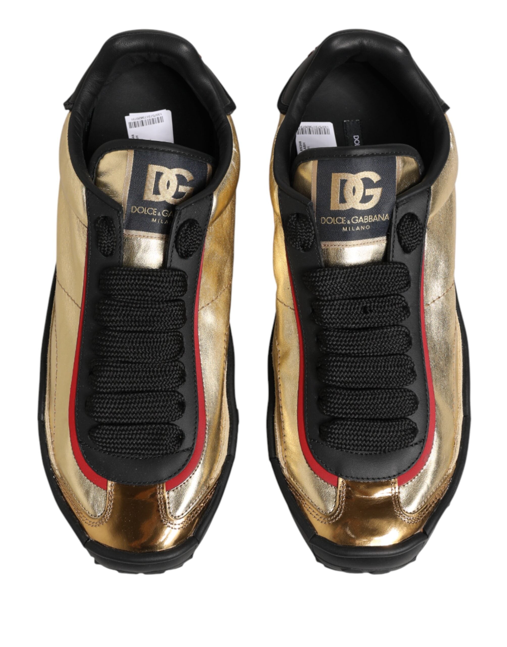 Dolce & Gabbana Mehrfarbige Old Runner Schnürschuhe Sneaker-4