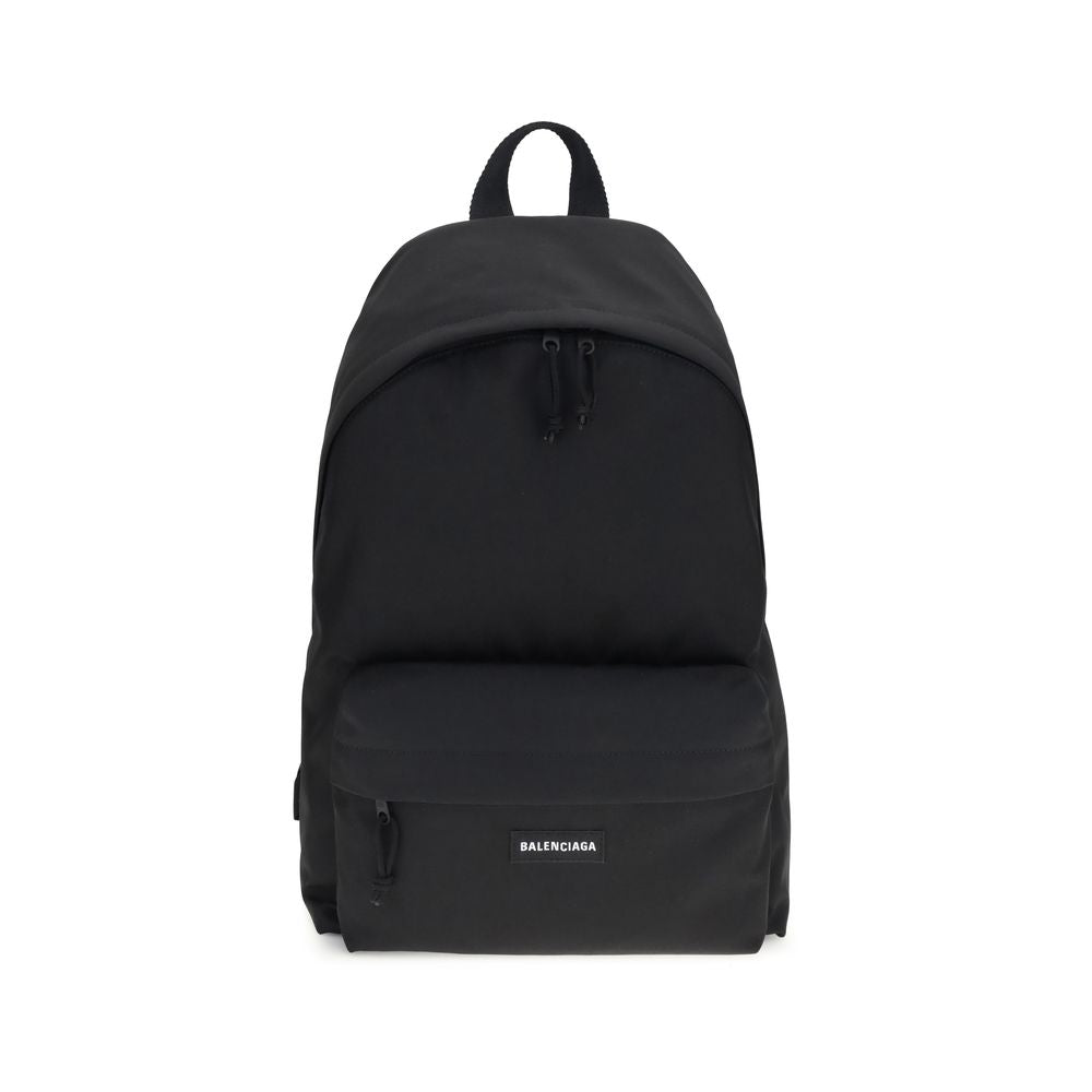 Balenciaga Schwarzer Polyamid-Rucksack-1