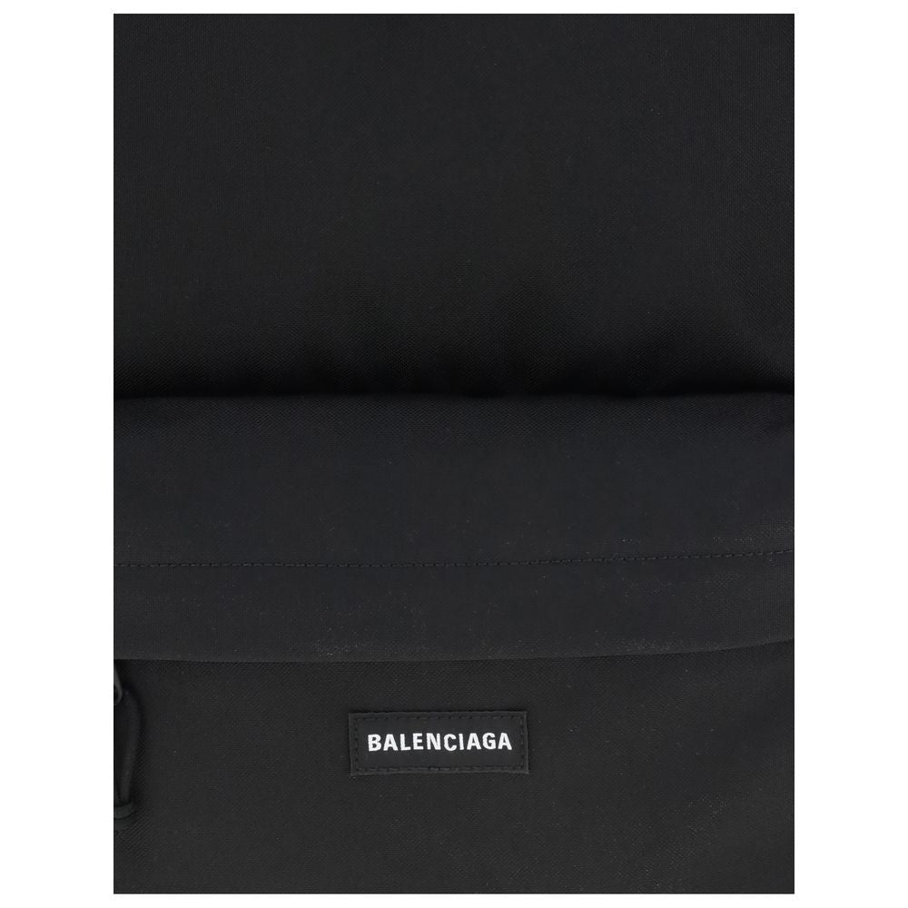 Balenciaga Schwarzer Polyamid-Rucksack-3