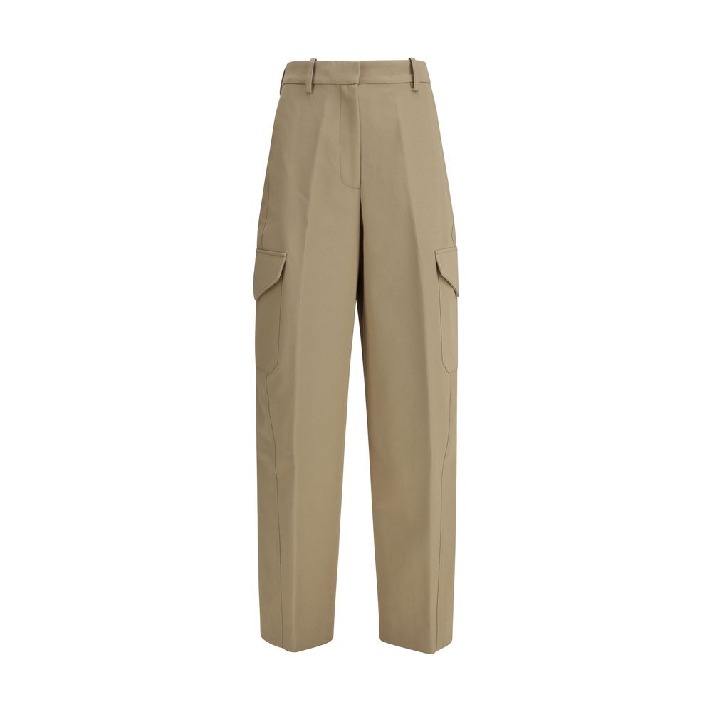 Givenchy Beige Baumwoll-Cargo-Hose-1