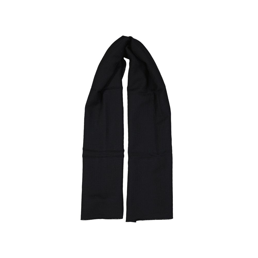 Givenchy scarf in black virgin wool-2