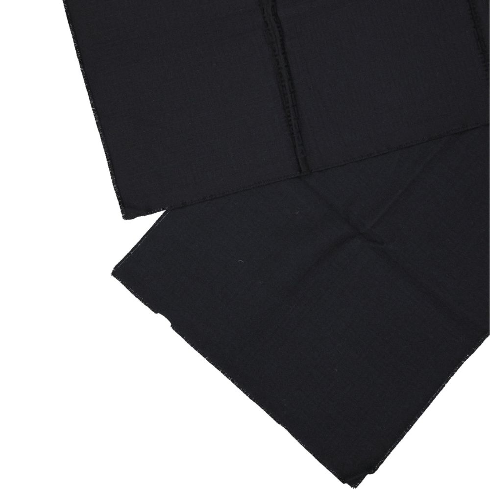Givenchy scarf in black virgin wool-3