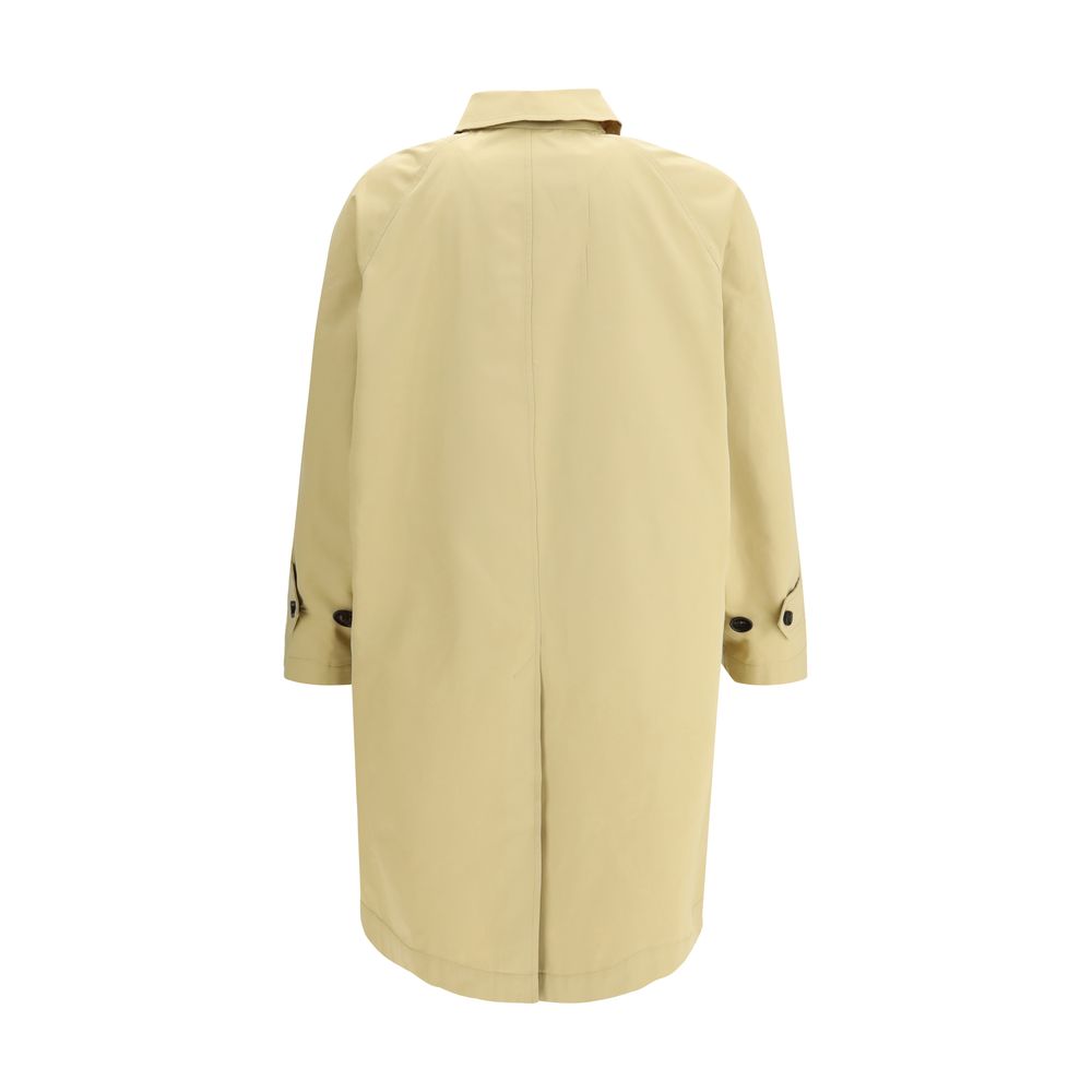 Burberry Beige Cotton Trench Coat-2