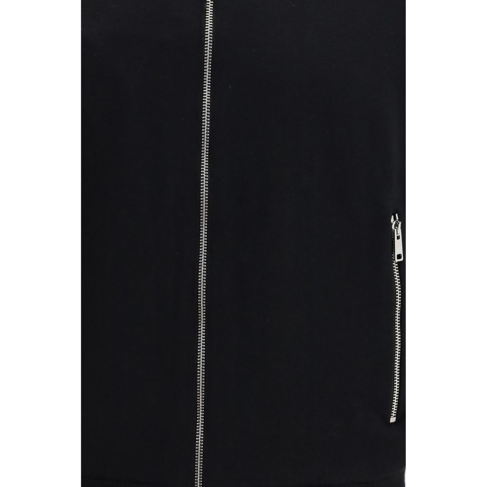 Prada Schwarze Oversize-Jacke aus Wolle Oves Aries-5