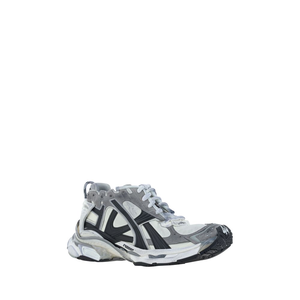 Balenciaga Graue Sneaker aus Polyurethan im Athletic-Stil-2