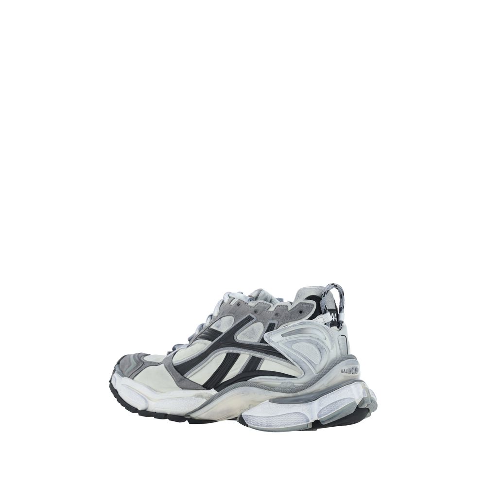 Balenciaga Graue Sneaker aus Polyurethan im Athletic-Stil-3