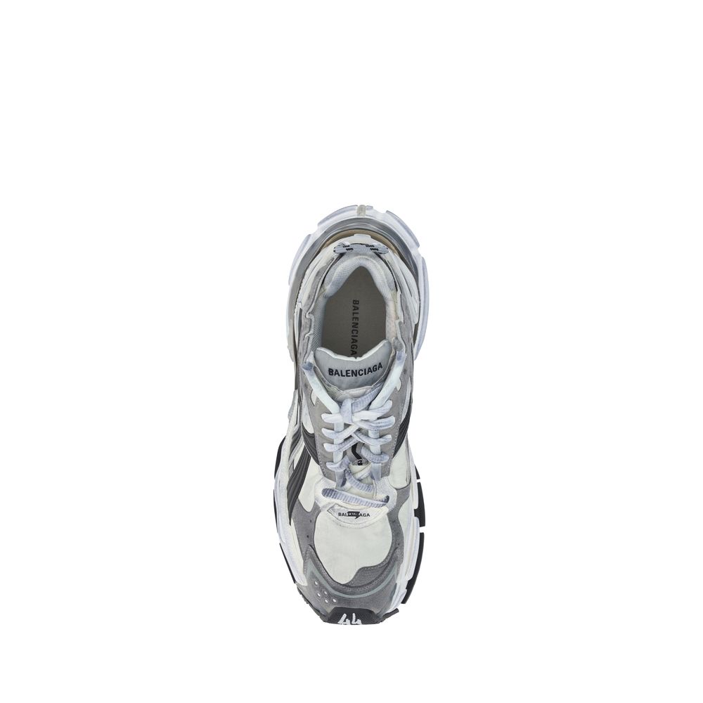 Balenciaga Graue Sneaker aus Polyurethan im Athletic-Stil-4