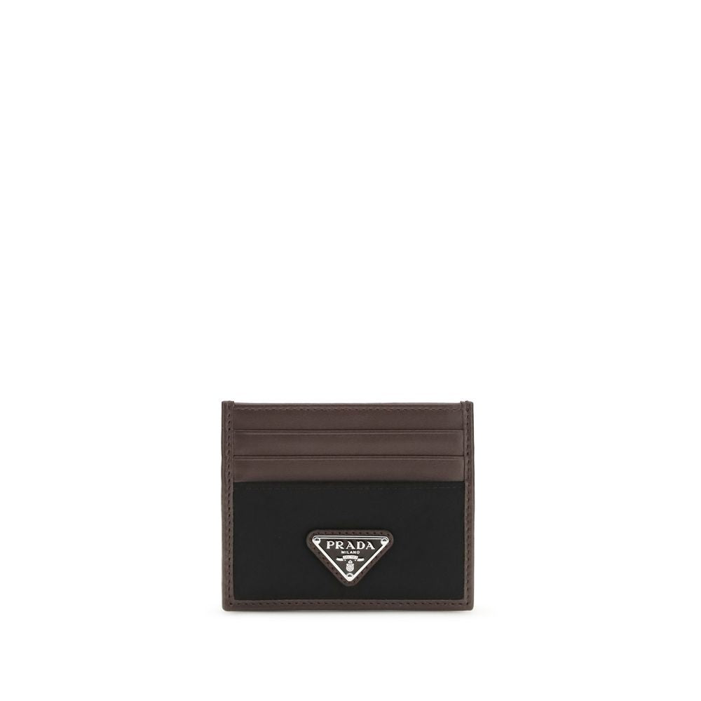 Prada Brown Calfskin Bos Taurus Wallet-1