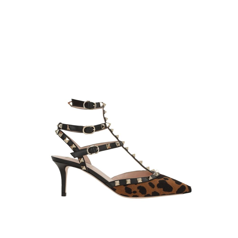 Valentino Garavani Schwarze Pumps aus Kalbsleder-1