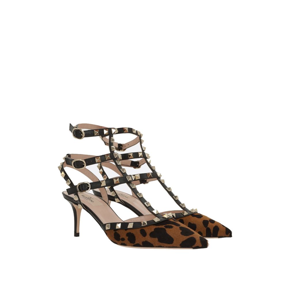 Valentino Garavani Schwarze Pumps aus Kalbsleder-2