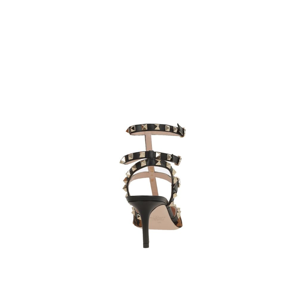 Valentino Garavani Schwarze Pumps aus Kalbsleder-3