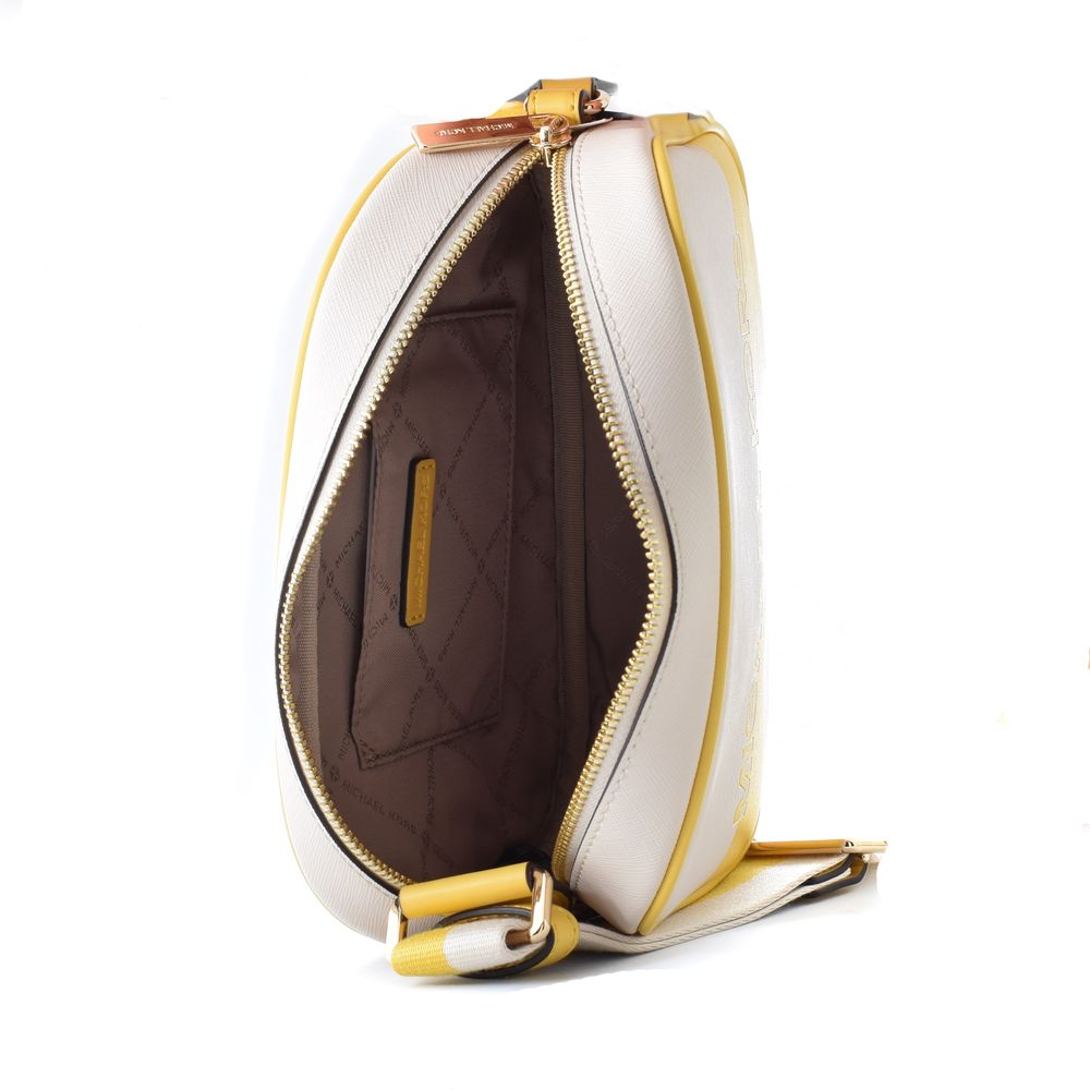 Michael Kors Two-Tone Canvas Shoulder Bag-3