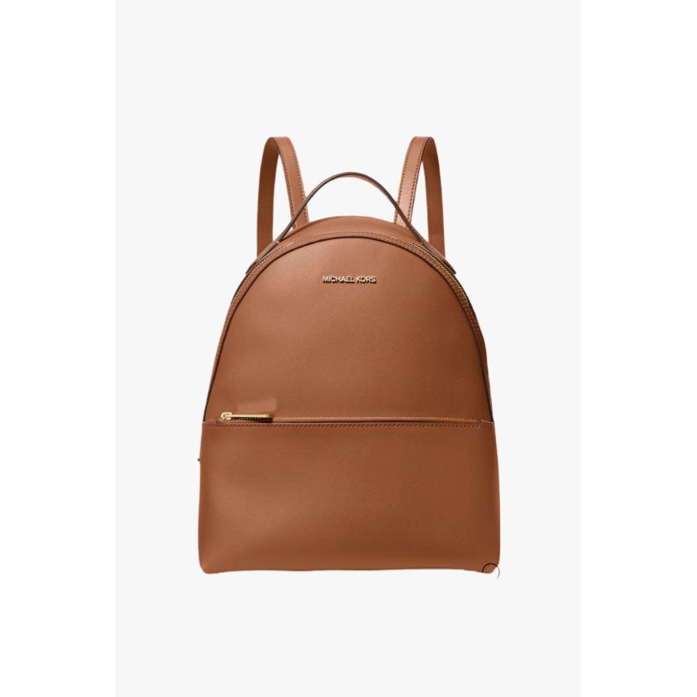 Michael Kors Brauner Lederrucksack-1