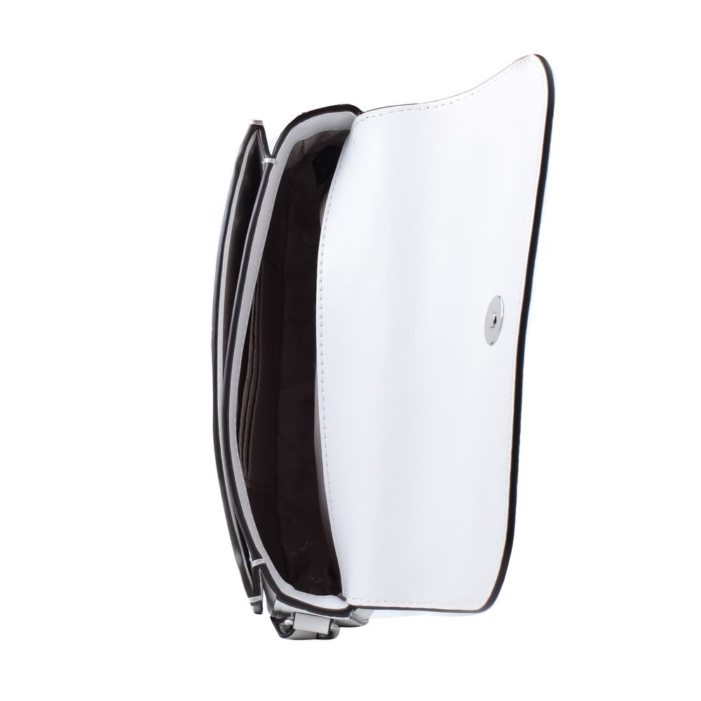 Michael Kors White Leather Shoulder Bag-3